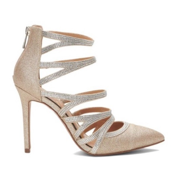 NEW! Jessica Simpson Champagne Parminda Pump - Size 8/39 - Picture 4 of 12